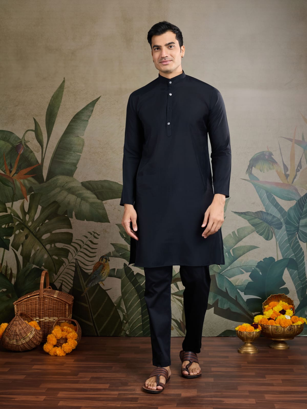 Kurta Pajama &amp; Koti Jacket