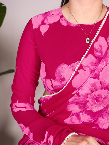 Chiffon Saree