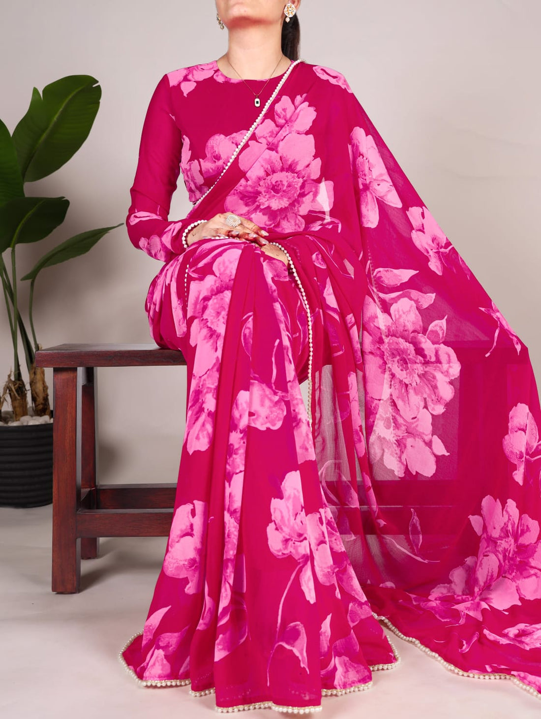 Chiffon Saree