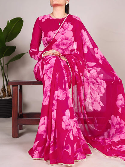 Chiffon Saree