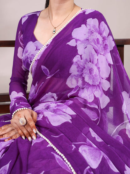 Chiffon Saree