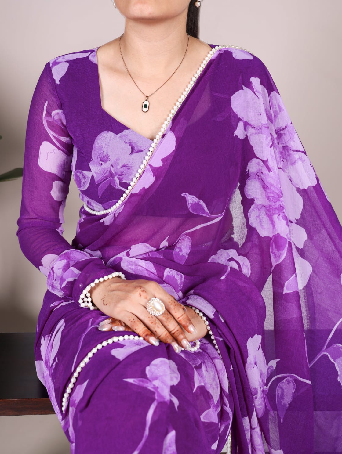 Chiffon Saree