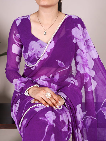 Chiffon Saree