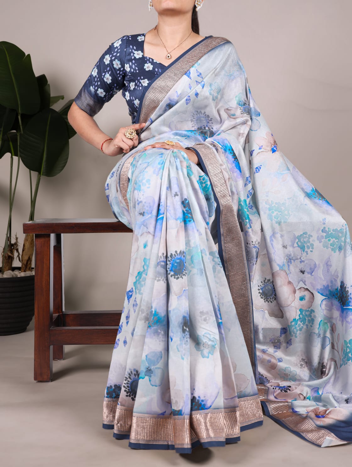 Tussar Saree