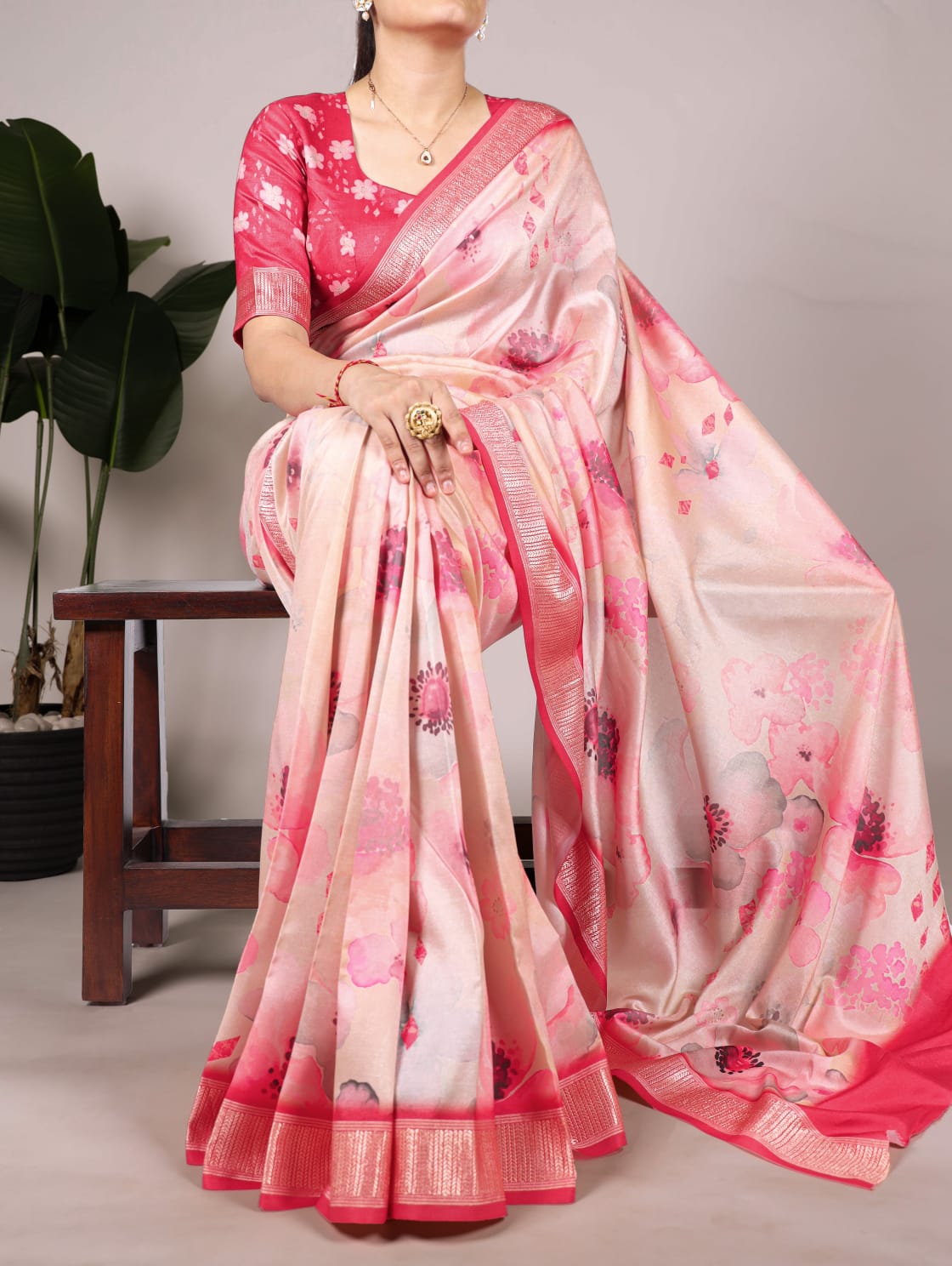 Tussar Saree