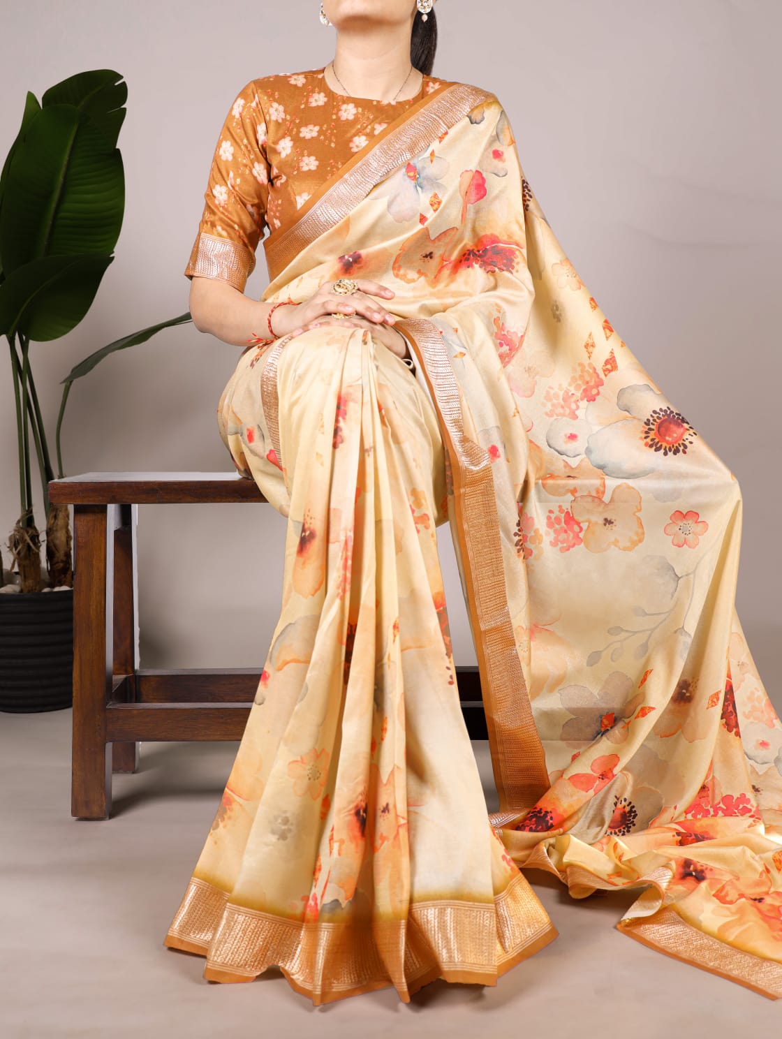 Tussar Saree