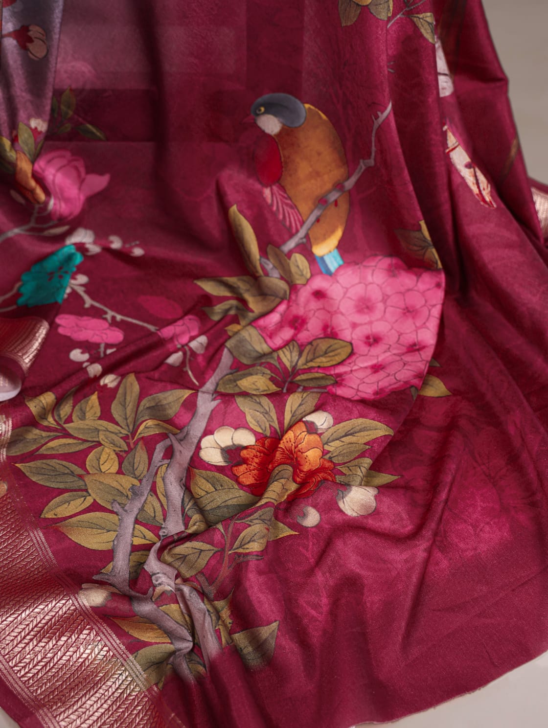 Tussar Saree