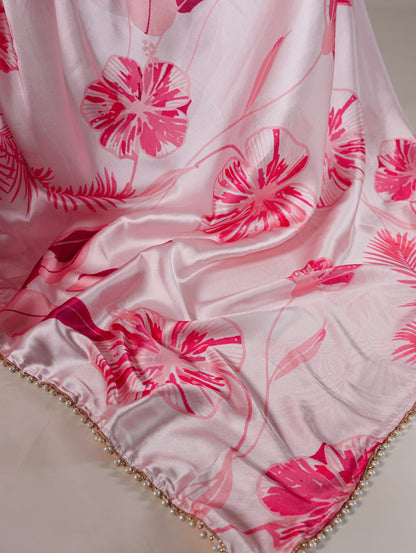 Satin Silk Saree
