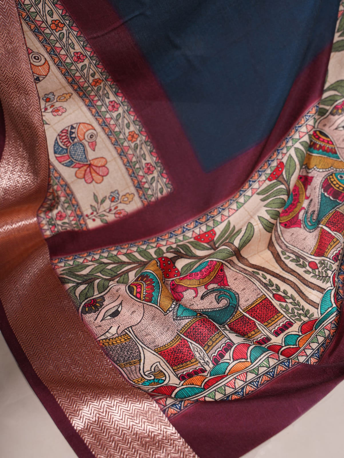Tussar Saree