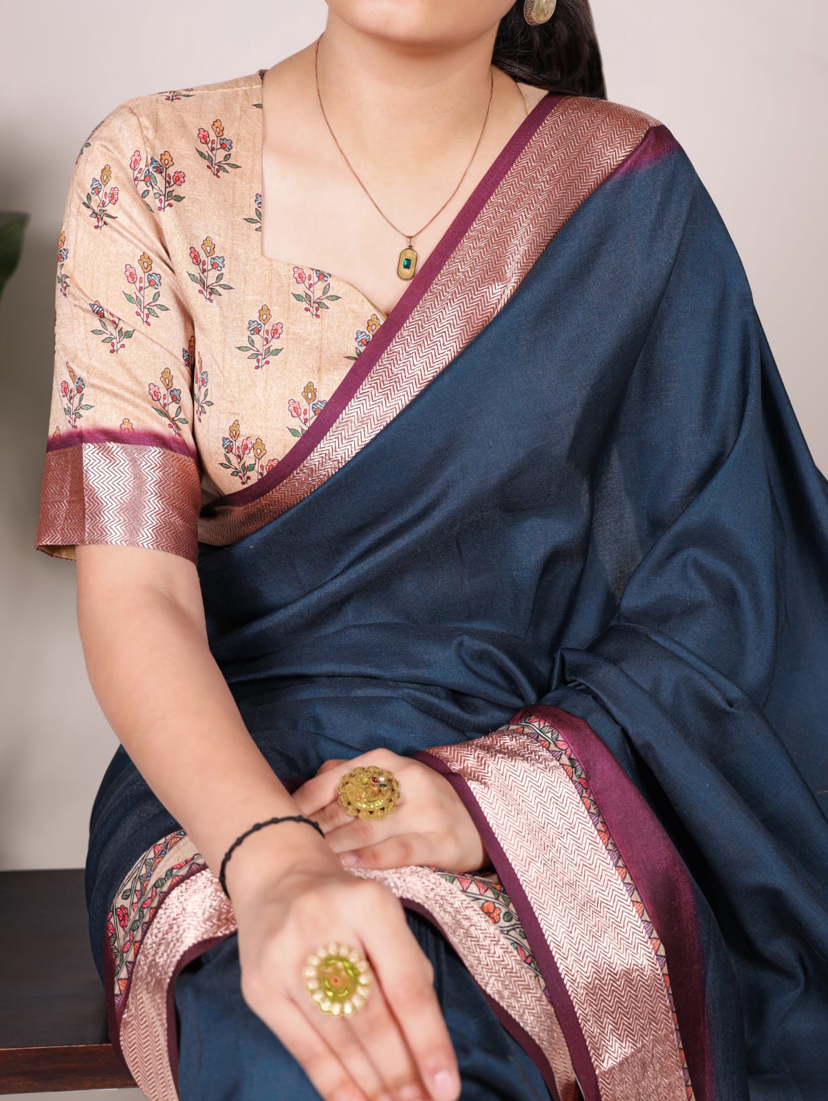 Tussar Saree