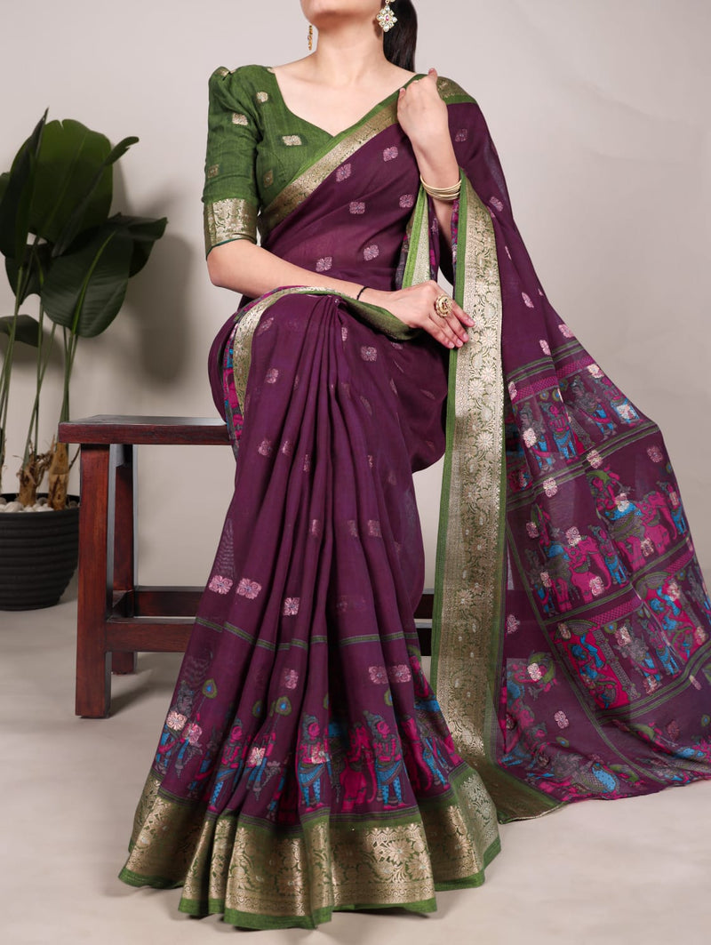 Cotton Saree