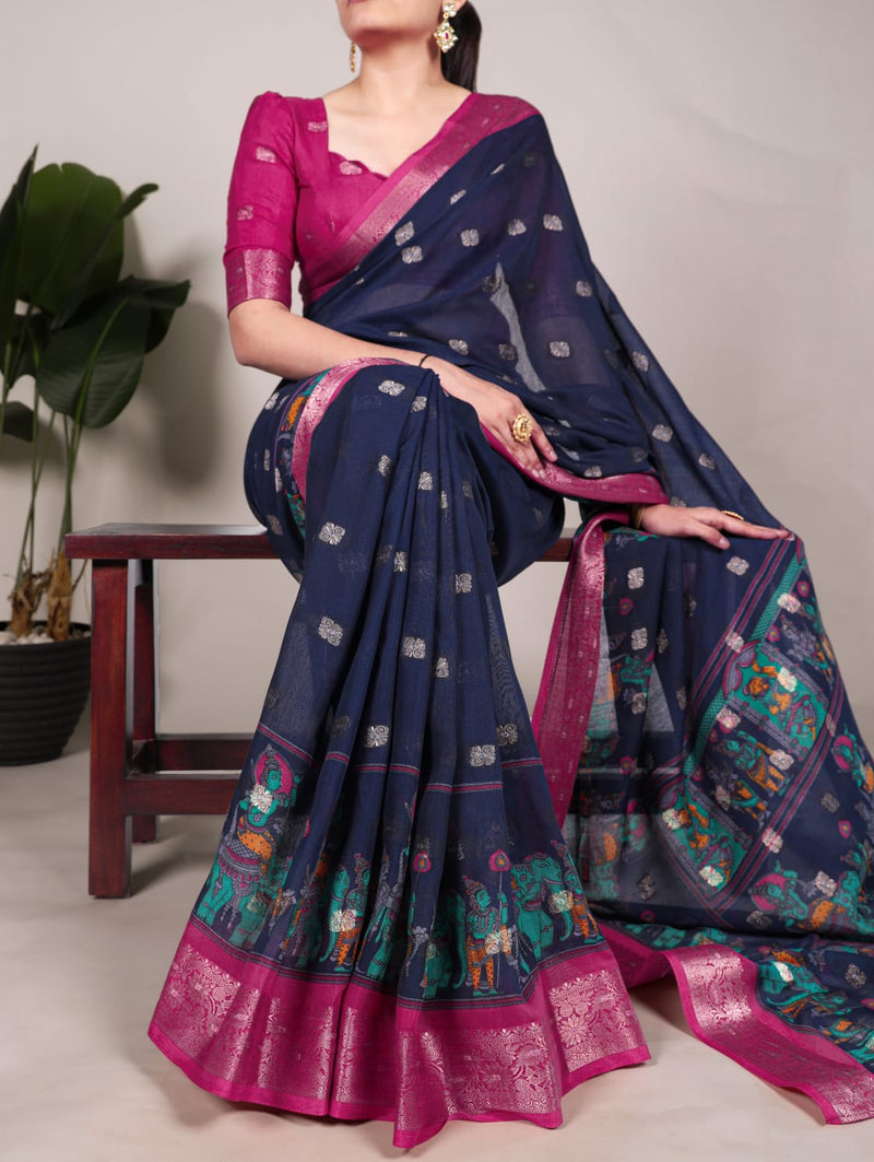 Cotton Saree