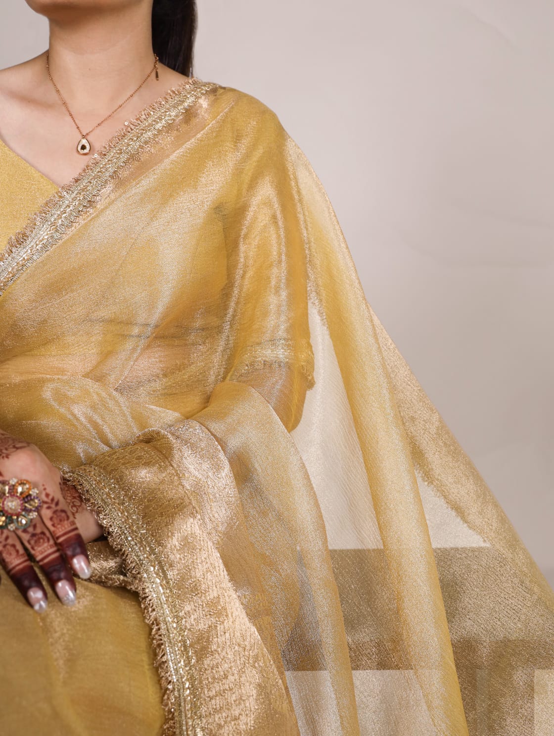 Tissue Saree