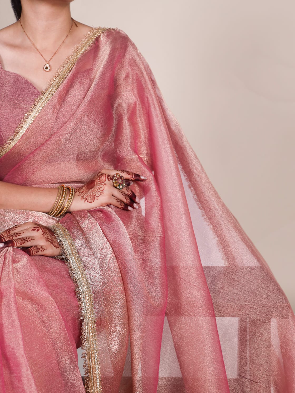Tissue Saree