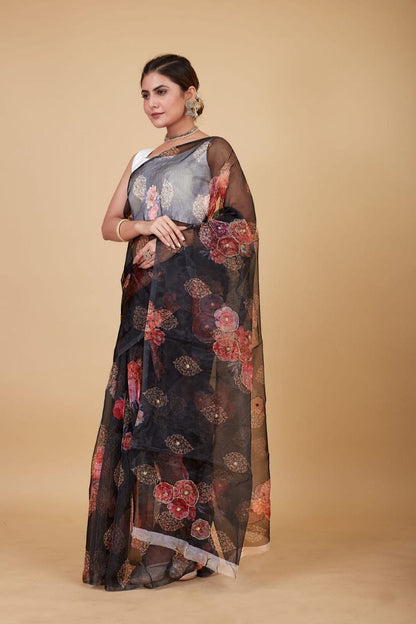 Organza Saree