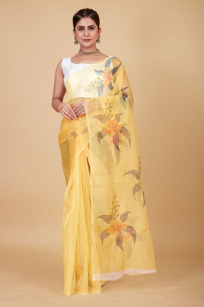Organza Saree
