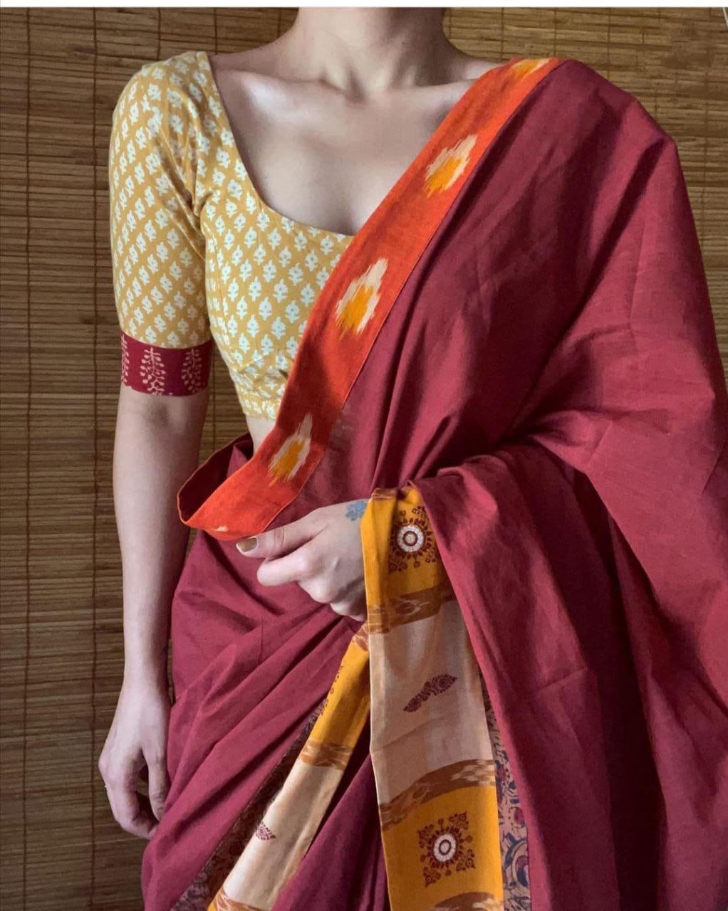 Chanderi Cotton Saree