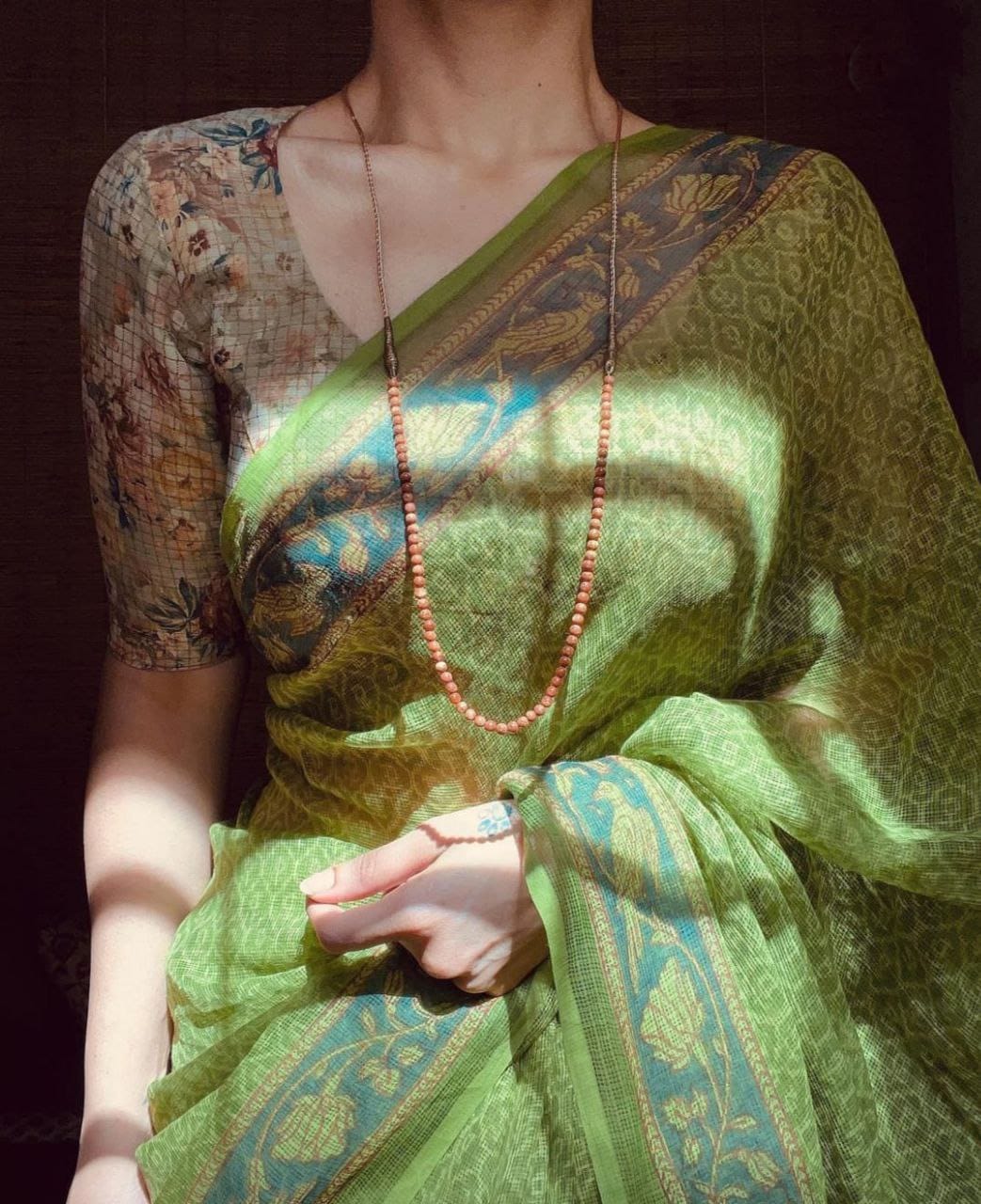 Chanderi Cotton Saree