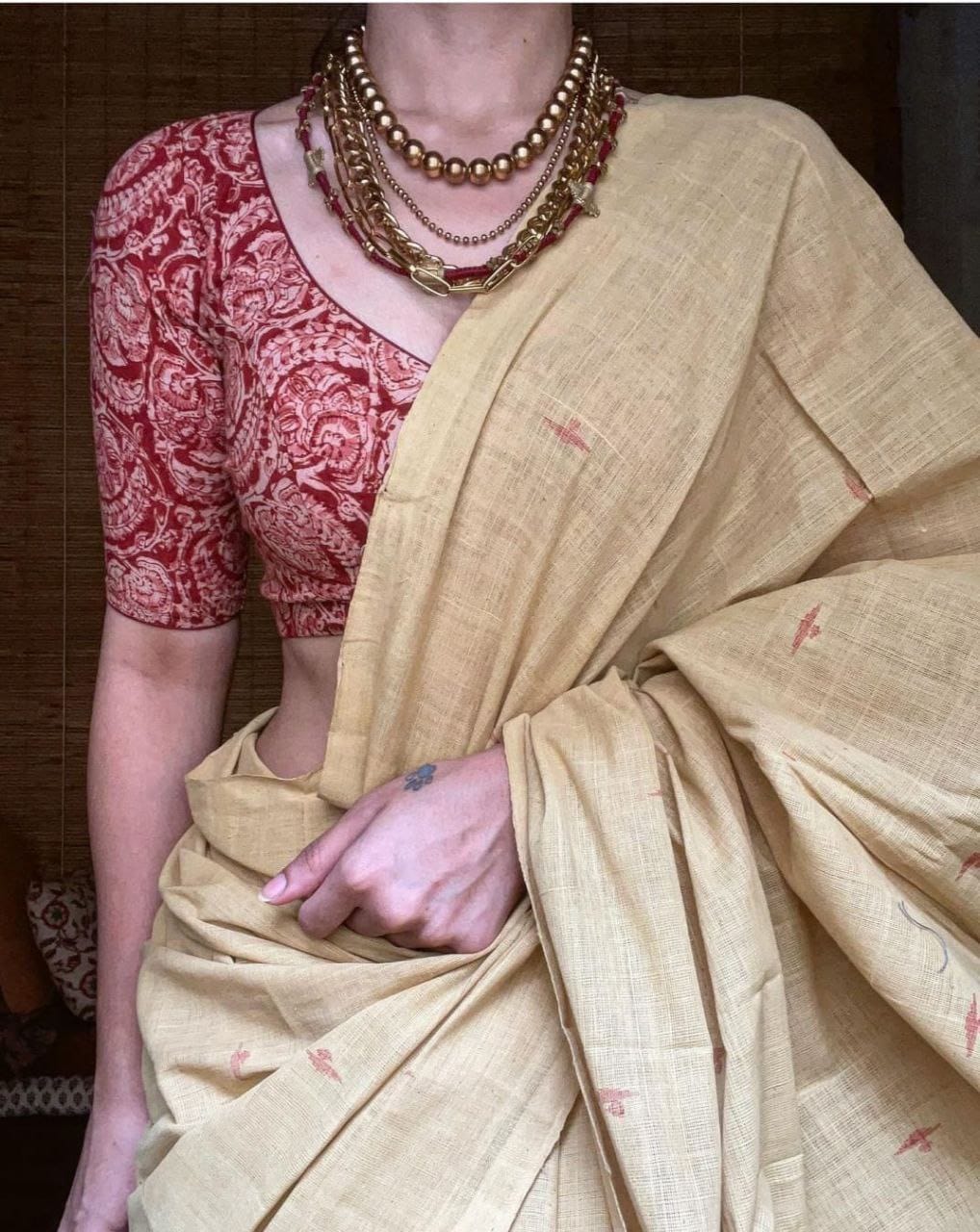 Chanderi Cotton Saree