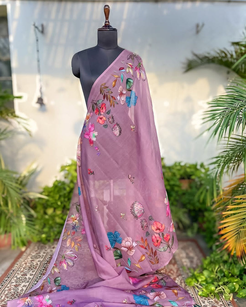 Georgette Saree