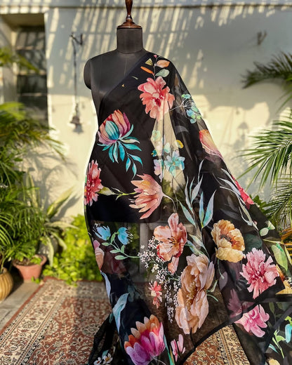 Georgette Saree