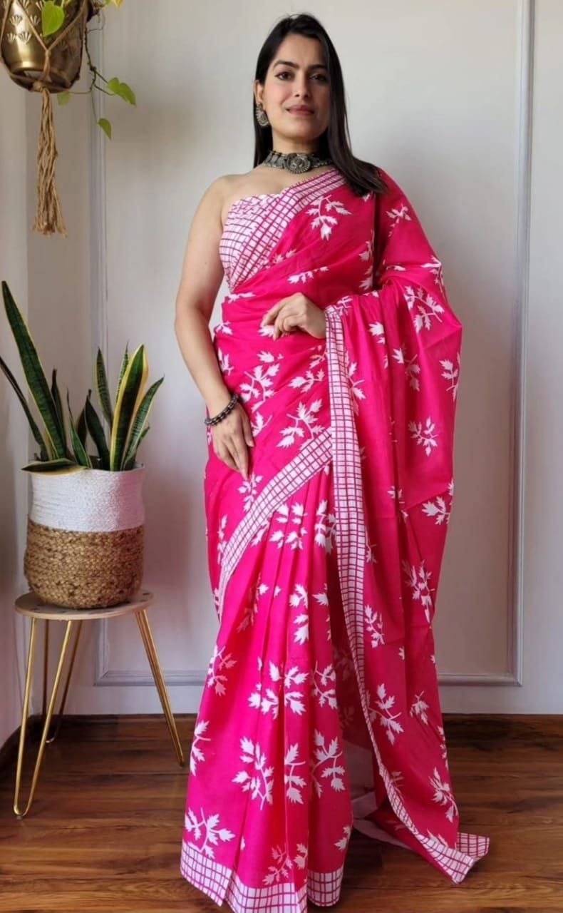 Cotton Saree