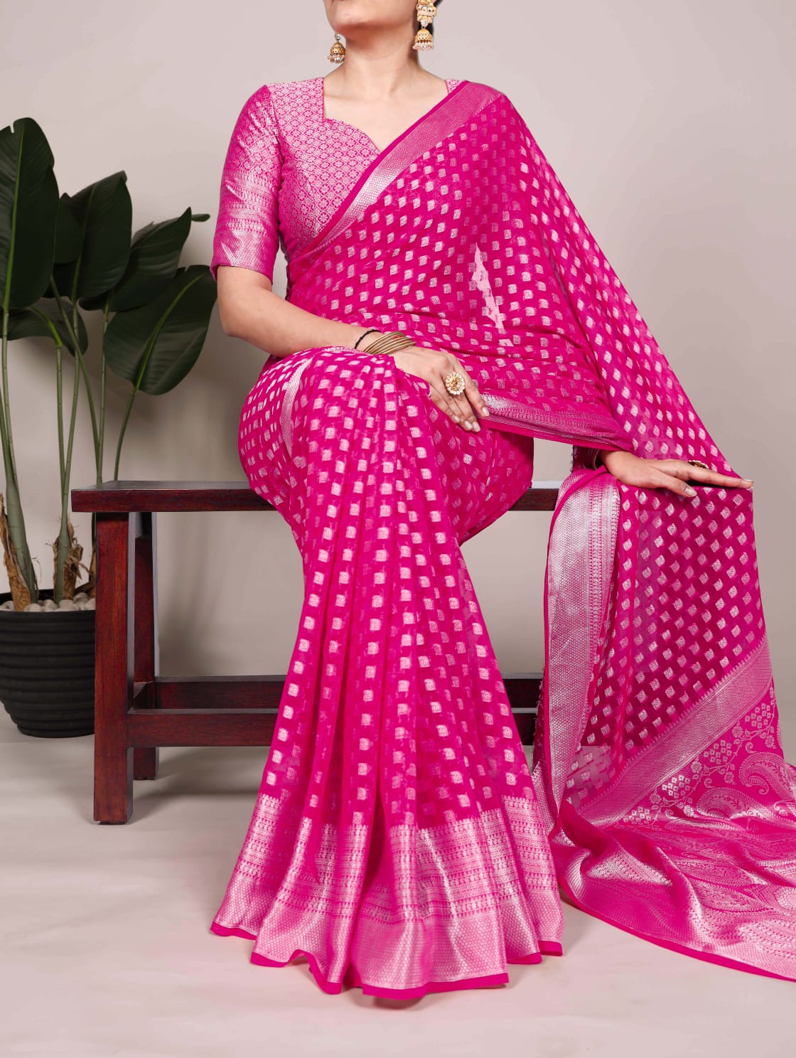 Georgette Saree