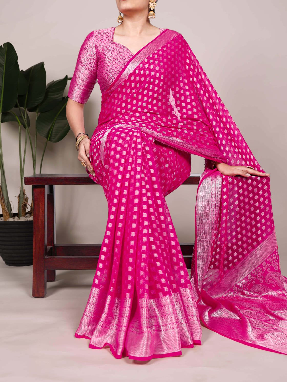Georgette Saree