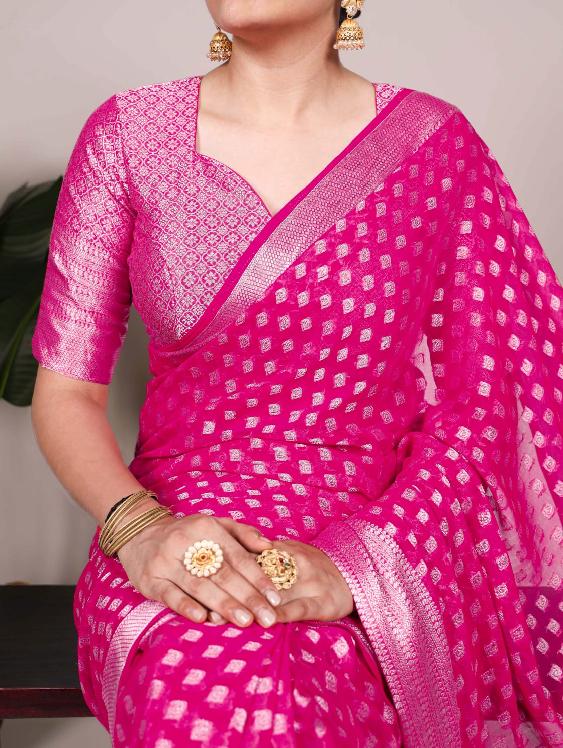 Georgette Saree