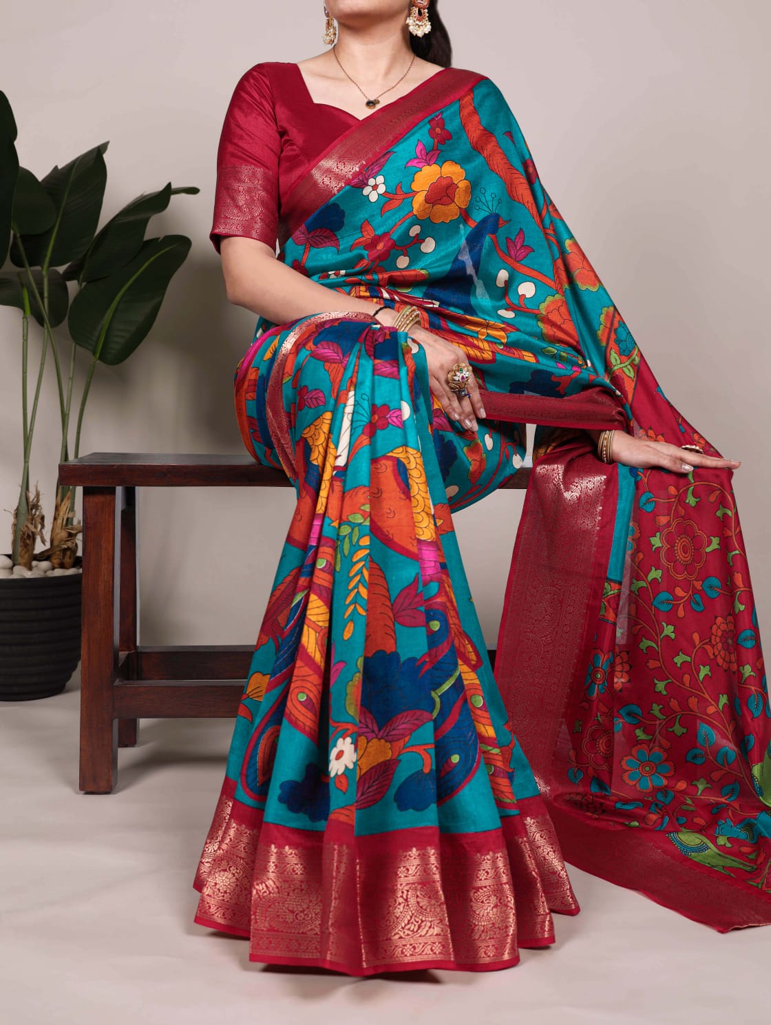 Tissue Saree