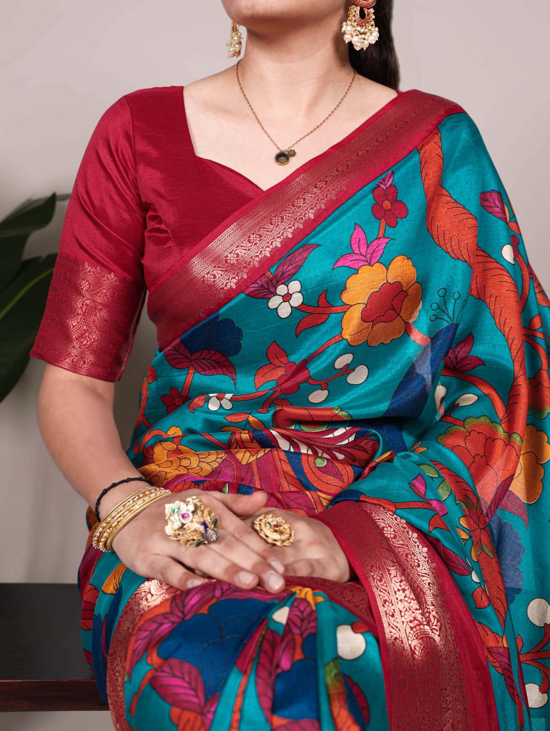 Tissue Saree