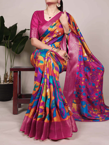 Tissue Saree