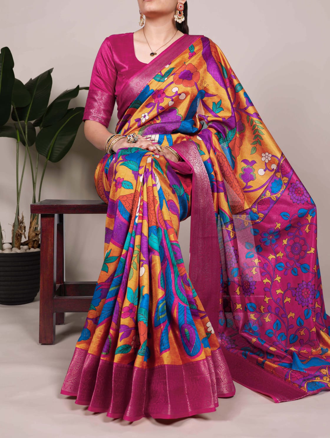 Tissue Saree