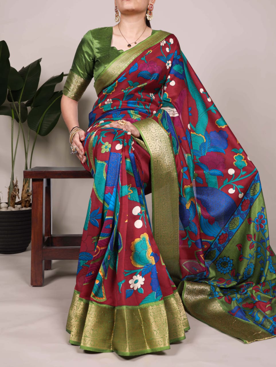Tissue Saree