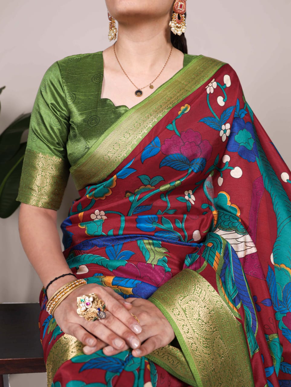 Tissue Saree