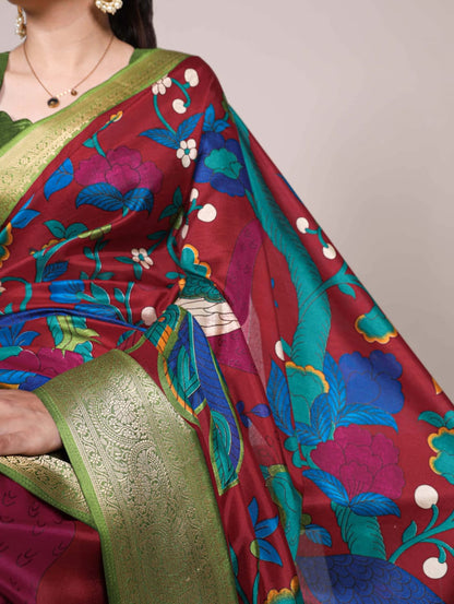 Tissue Saree