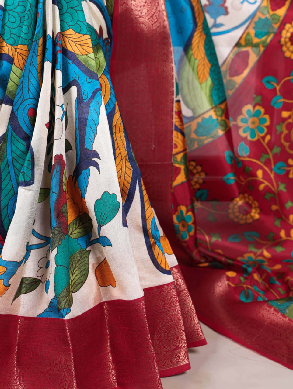 Tussar Saree