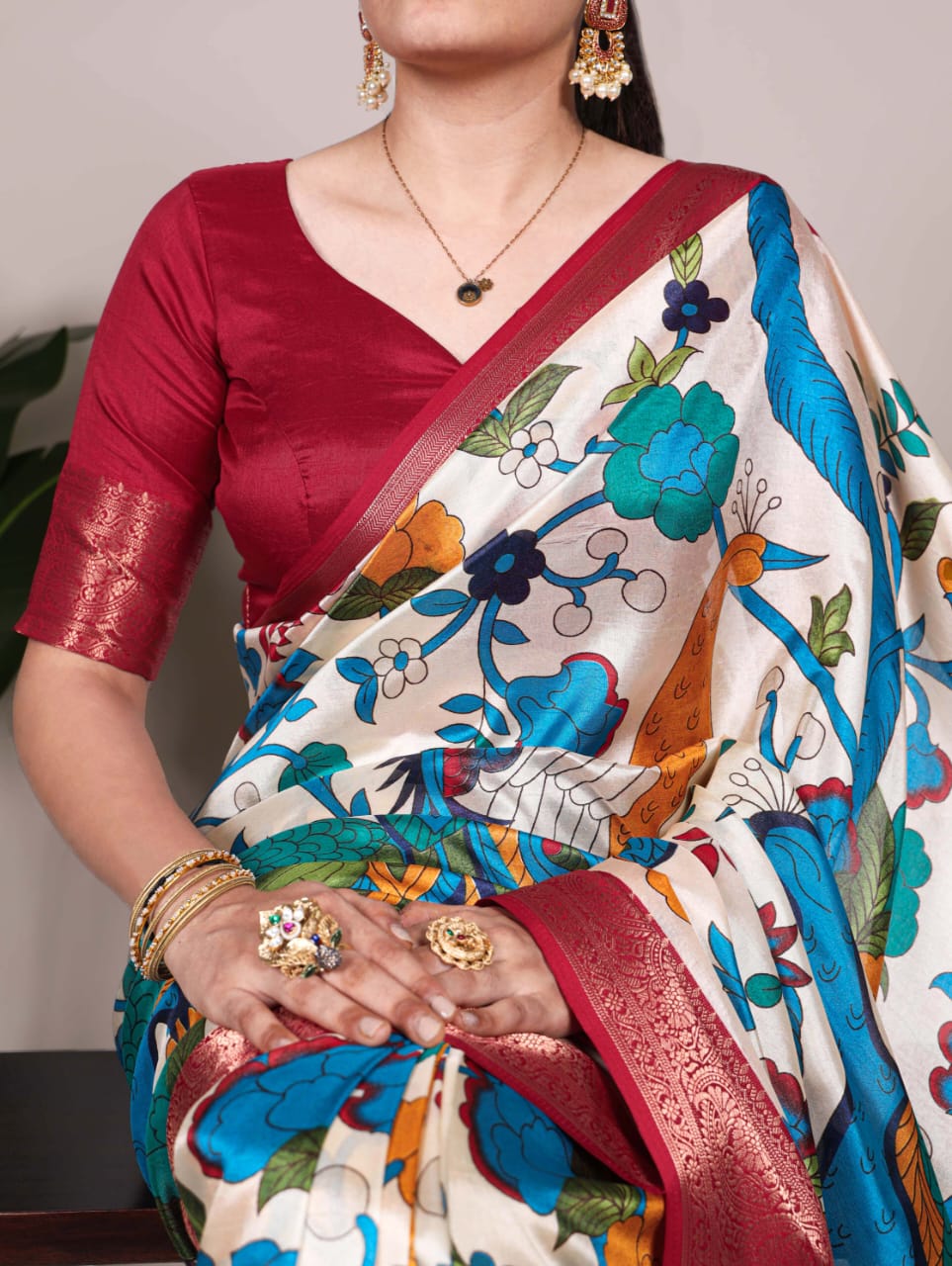Tussar Saree