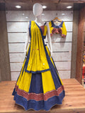 Designer yellow chaniya choli set
