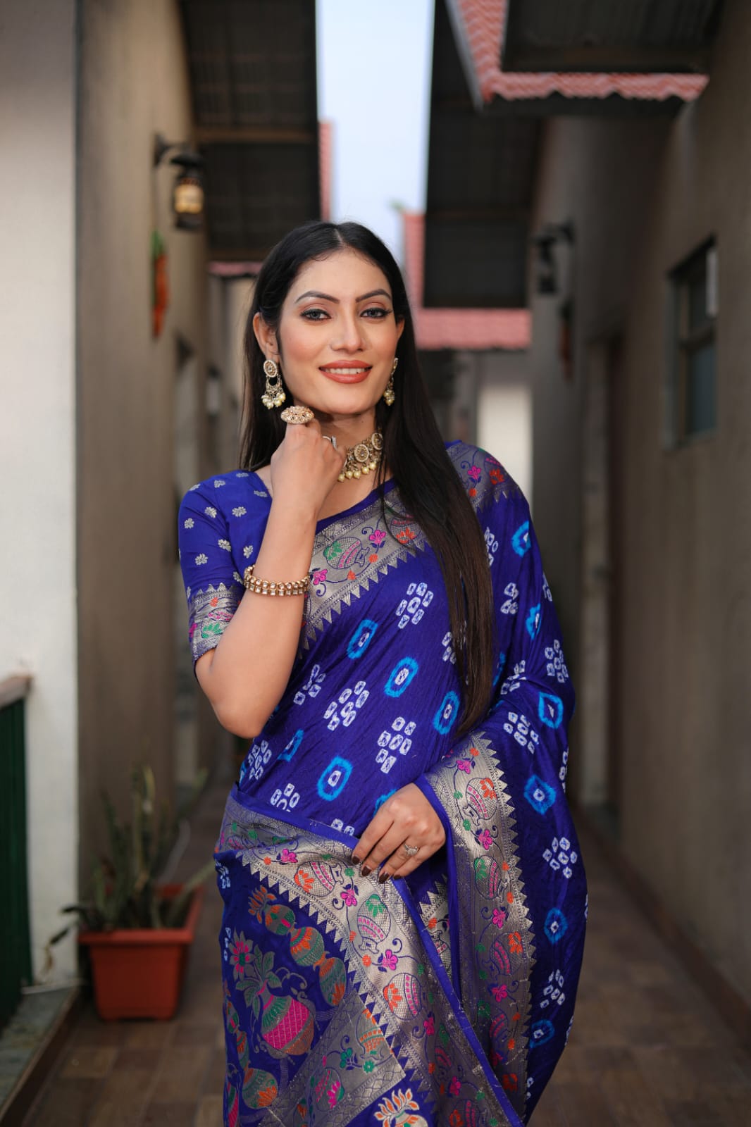 Bandhani Saree