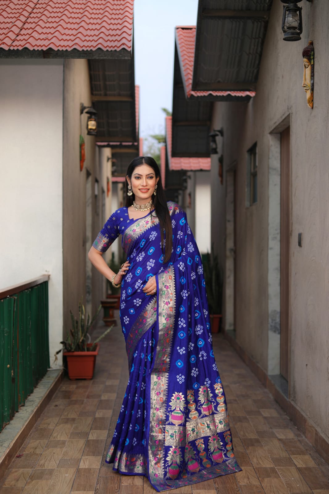 Bandhani Saree