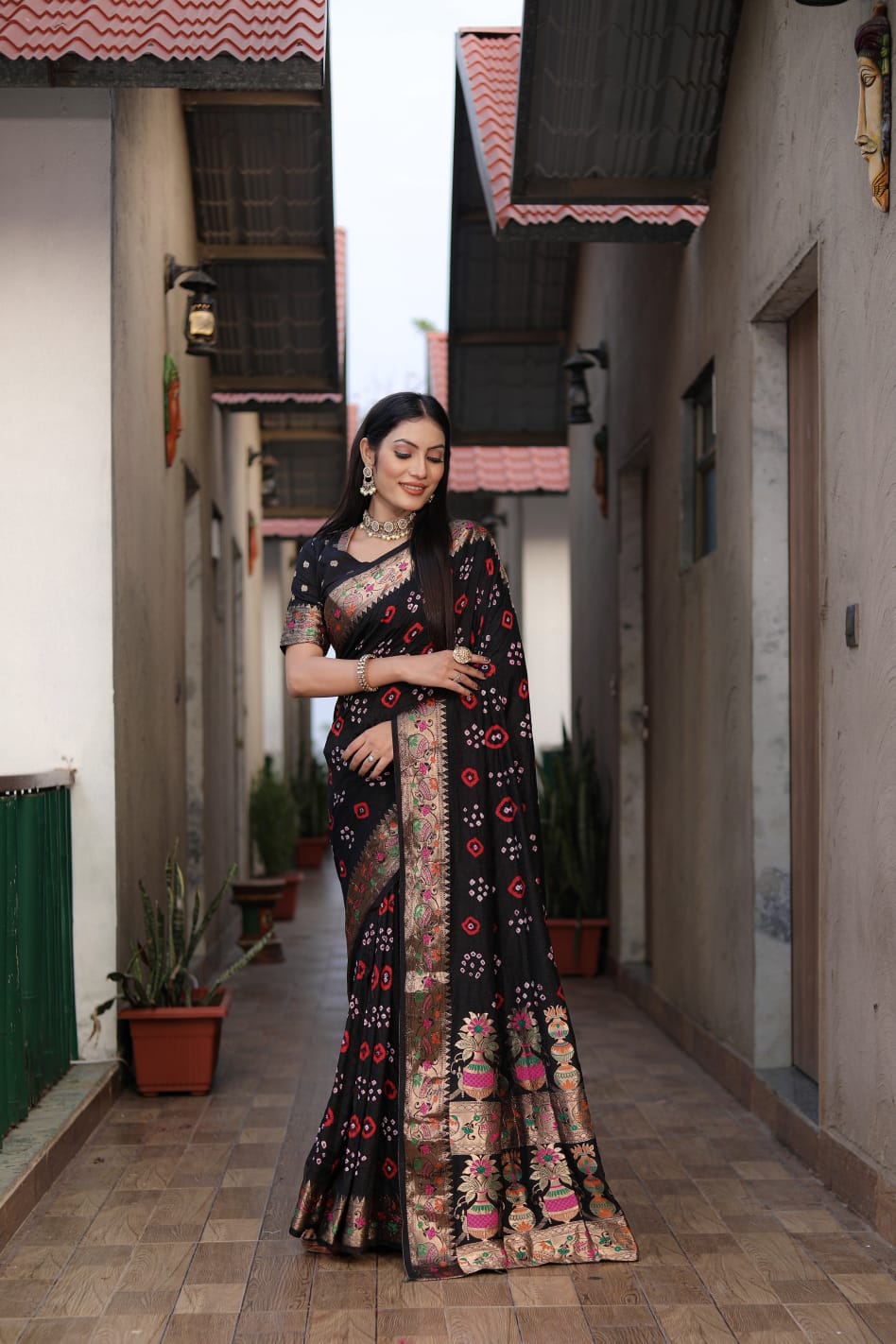 Bandhani Saree