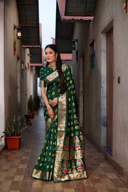 Bandhani Saree