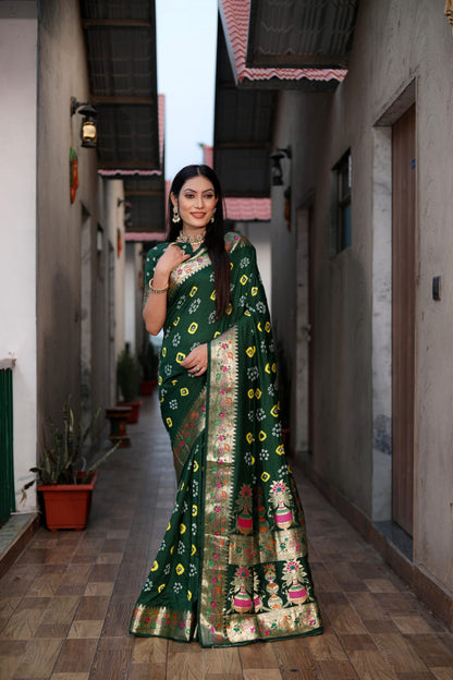 Bandhani Saree