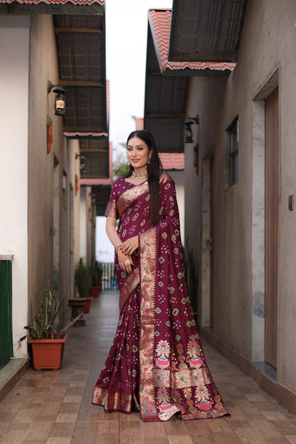 Bandhani Saree