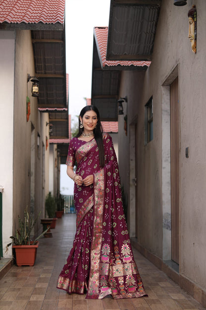 Bandhani Saree