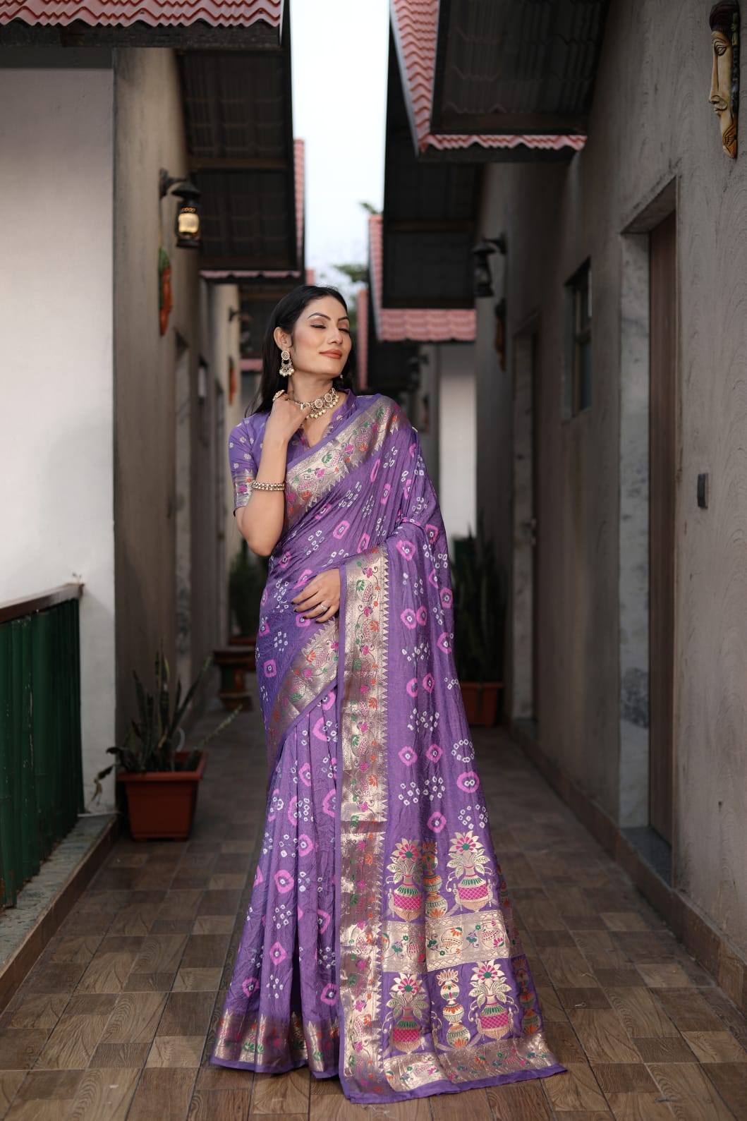 Bandhani Saree
