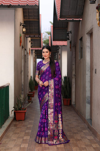 Bandhani Saree