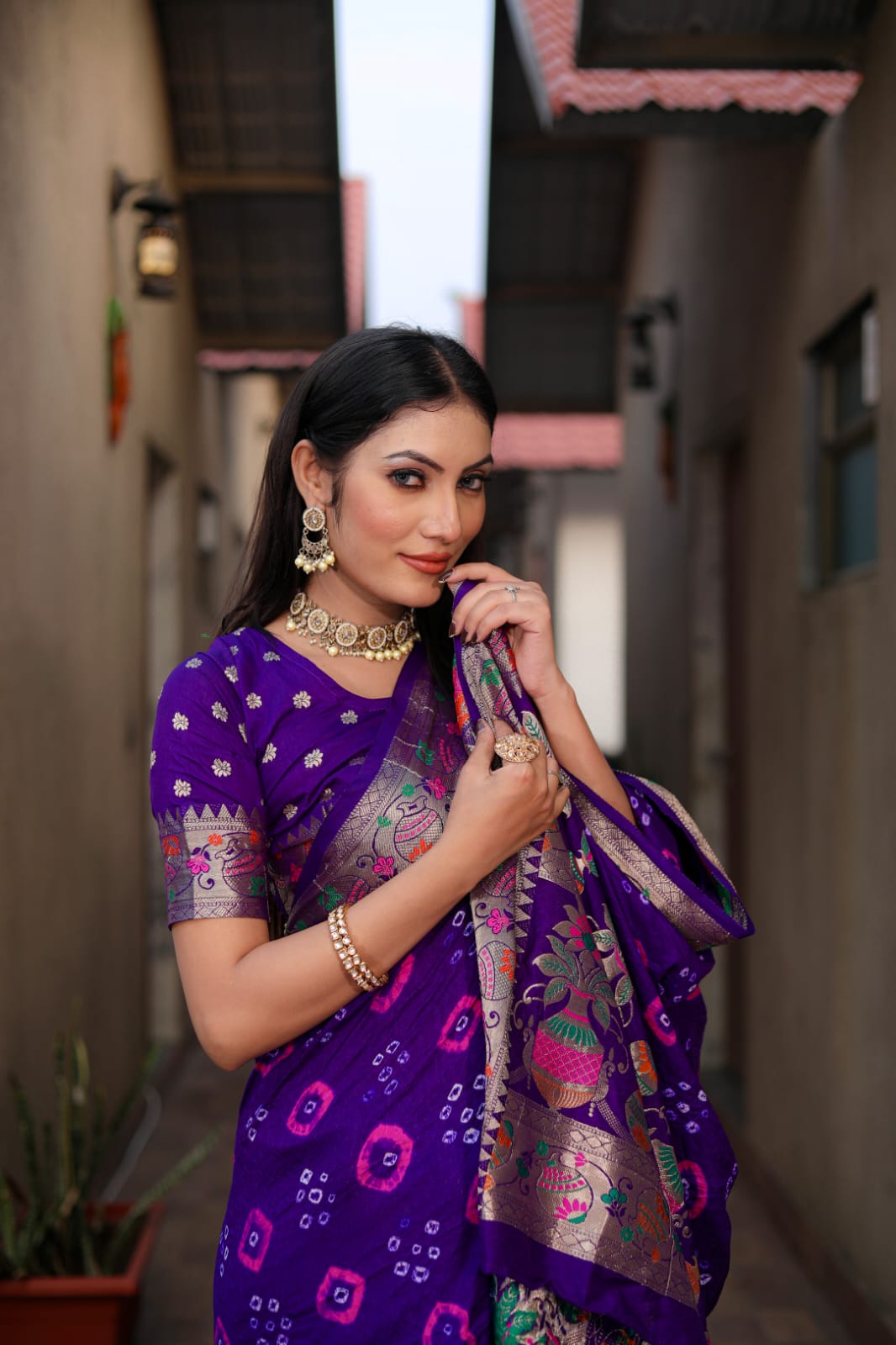 Bandhani Saree