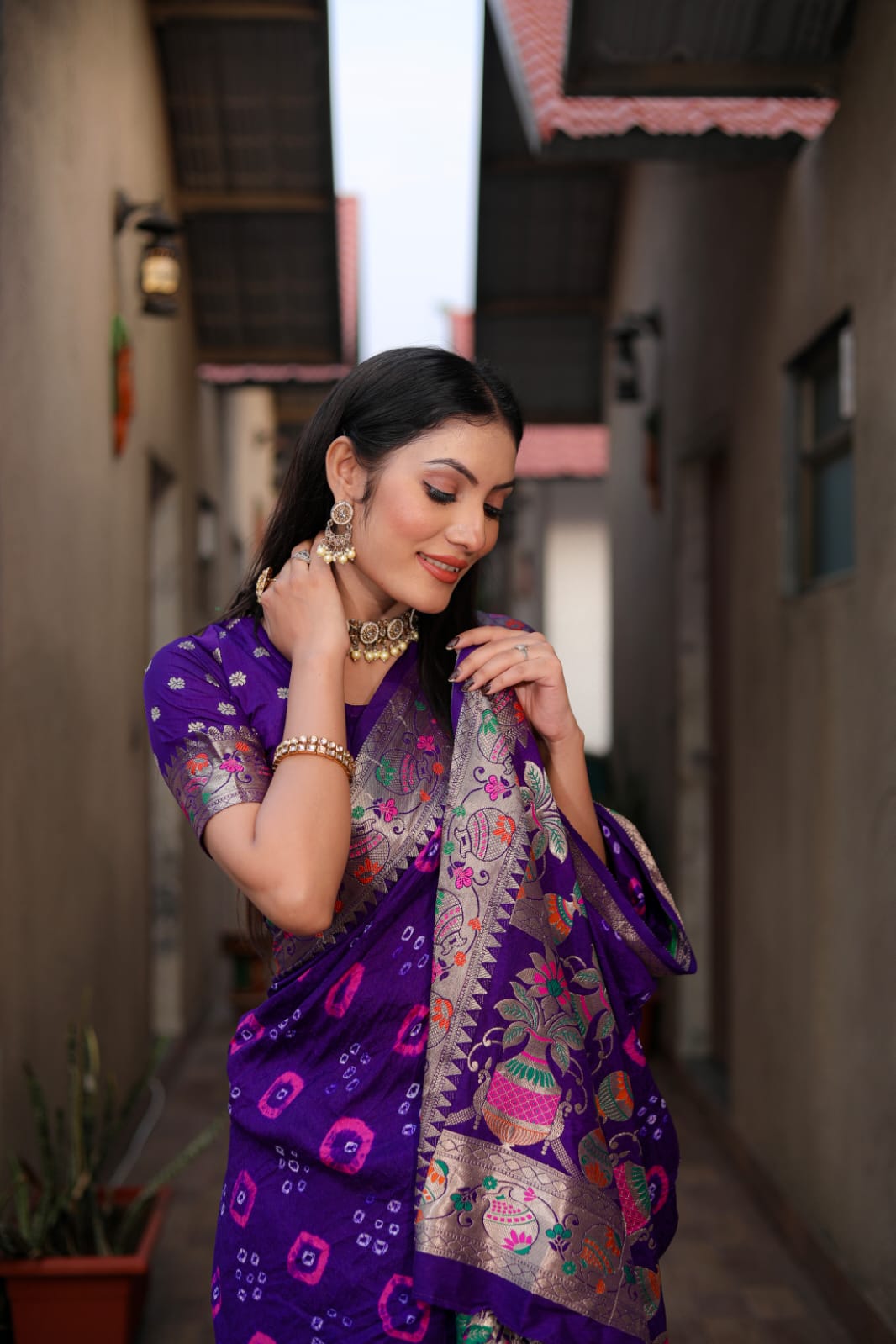 Bandhani Saree